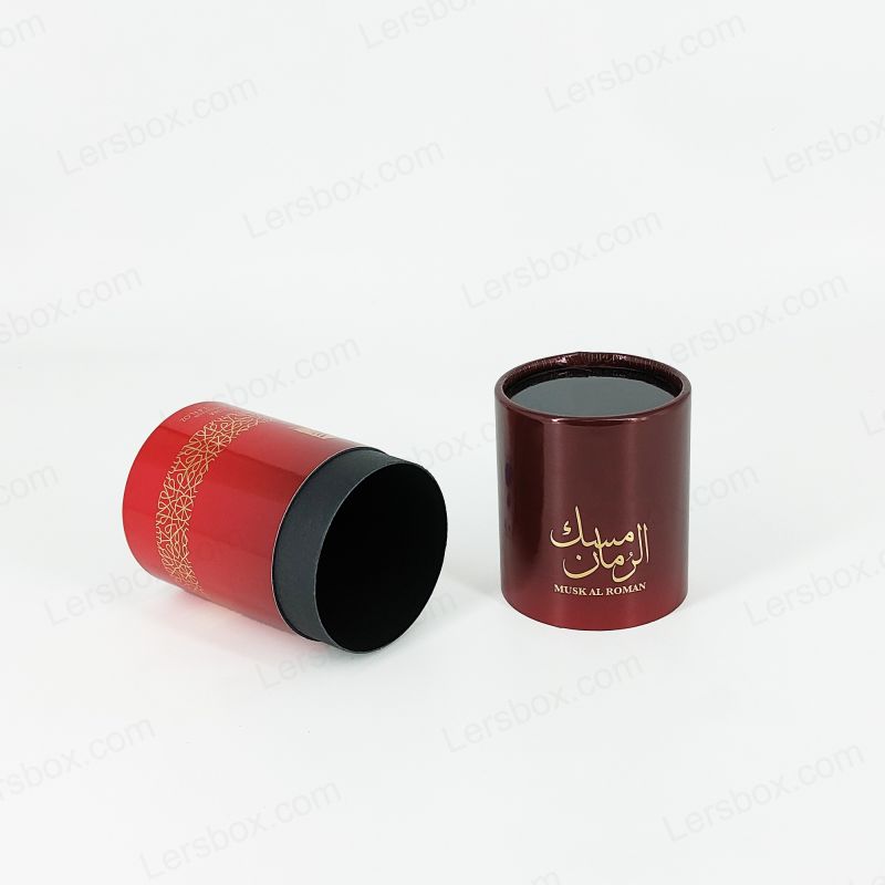 جعبه لوله کاغذ چاپ شده برای راه حل های بسته بندی سازگار با محیط زیست و نیازهای حمل و نقل ایمن HT001