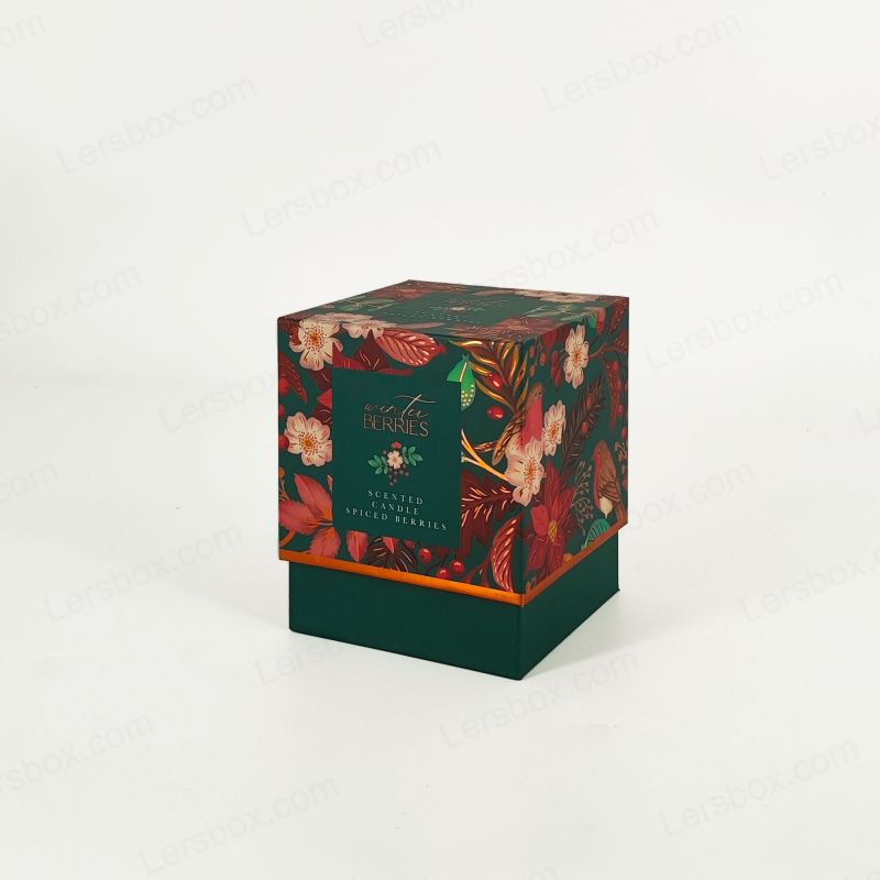 جعبه عطر فویل طلا با سینی فوم Eva و طراحی دست ساز HP022