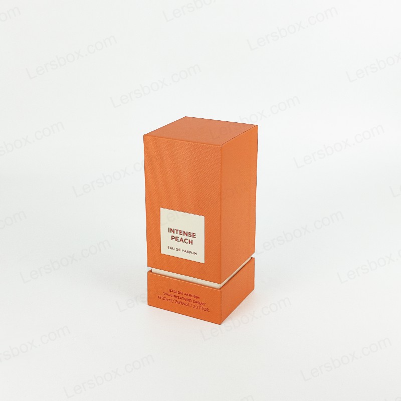 جعبه عطر دست ساز با آرم فویل طلا و سینی EVA برای محافظت از رایحه HP008