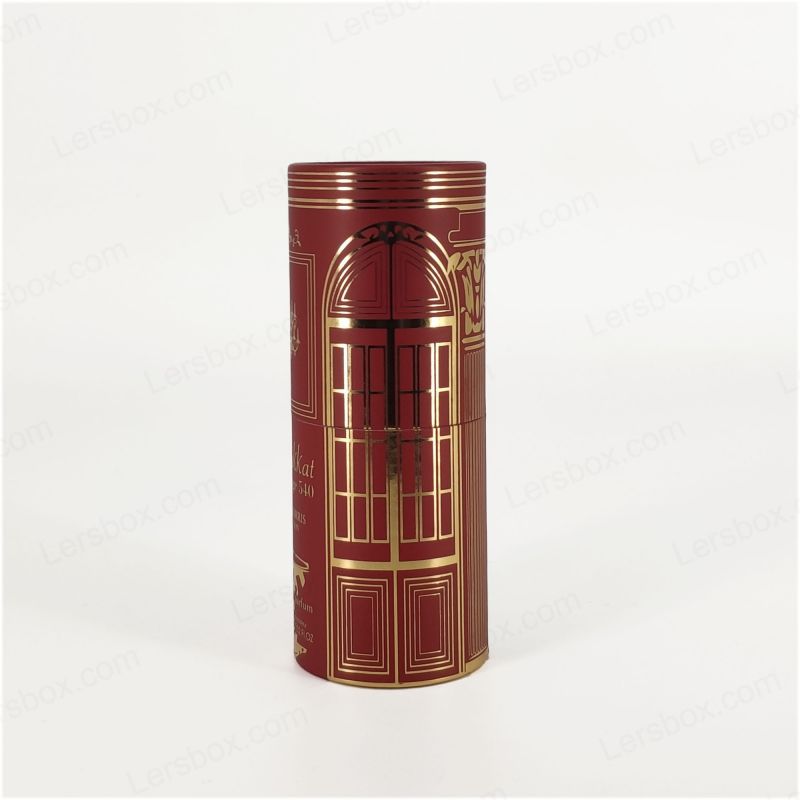 جعبه های لوله کاغذ چاپی سفارشی مقرون به صرفه برای بسته بندی ایمن و گزینه های ارائه خلاق HT011