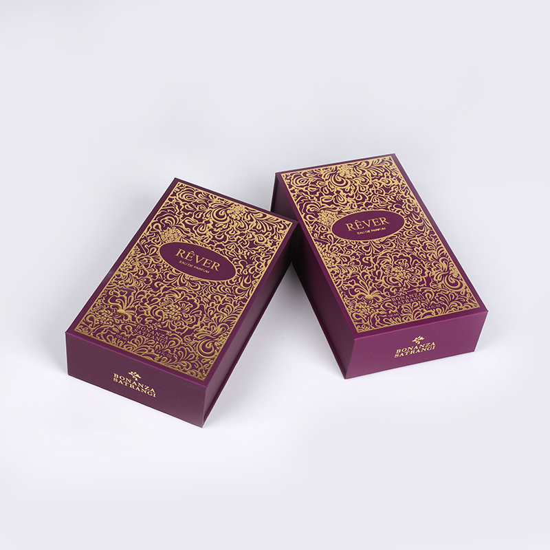 جعبه ارائه عطر طلای شن و ماسه با درج EVA درج
