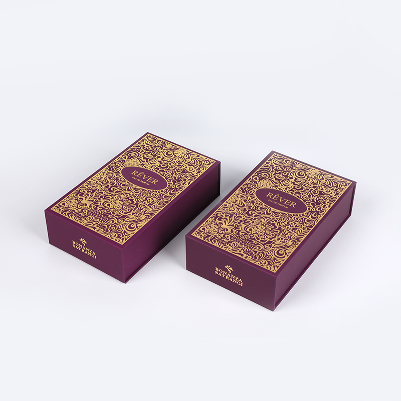 جعبه ارائه عطر طلای شن و ماسه با درج EVA درج